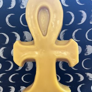 Ankh Beeswax Candle