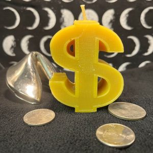 Dollar Sign Candle – Prosperity Manifestation Candle