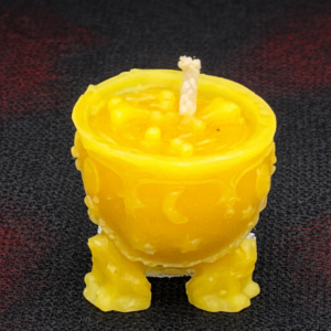Mini Cauldron Beeswax Candle