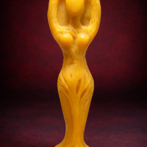 Tree Goddess Beeswax Candle