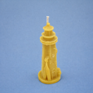 Lighthouse Beeswax Candle